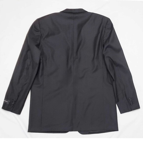 Ermenegildo Zegna Mens One Button Evening Jacket Black Formal Tuxedo Blazer NWT - Picture 4 of 8